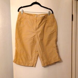 J Jill Women's Tan Shorts Size 14